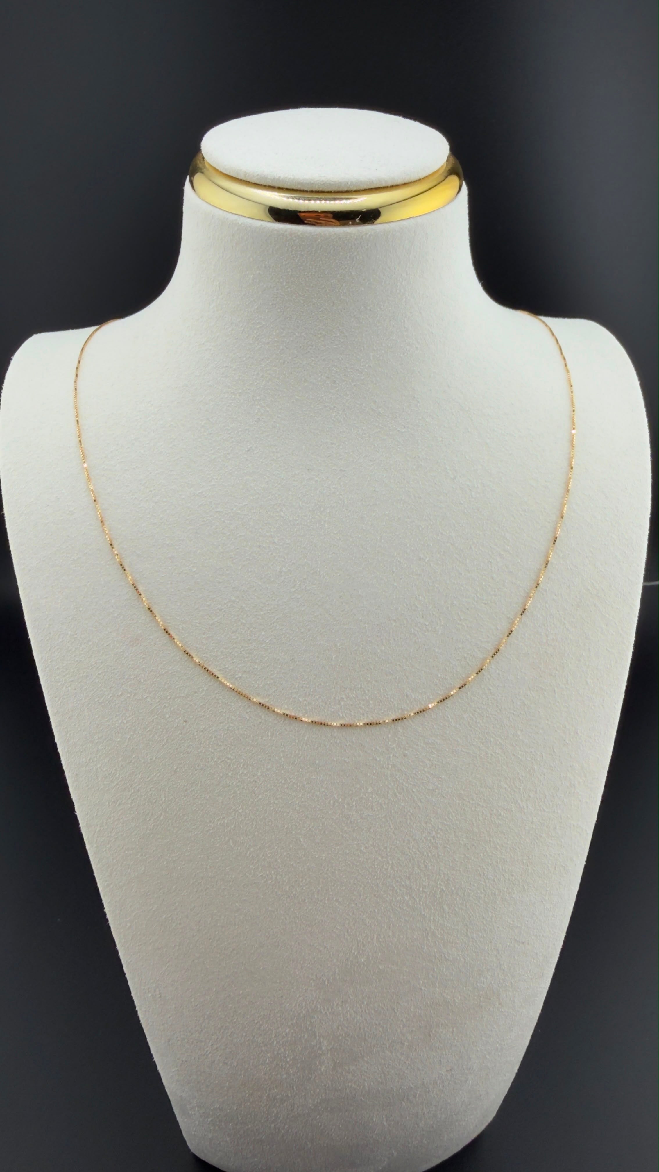 Venetian Chain 18k, 40cm.