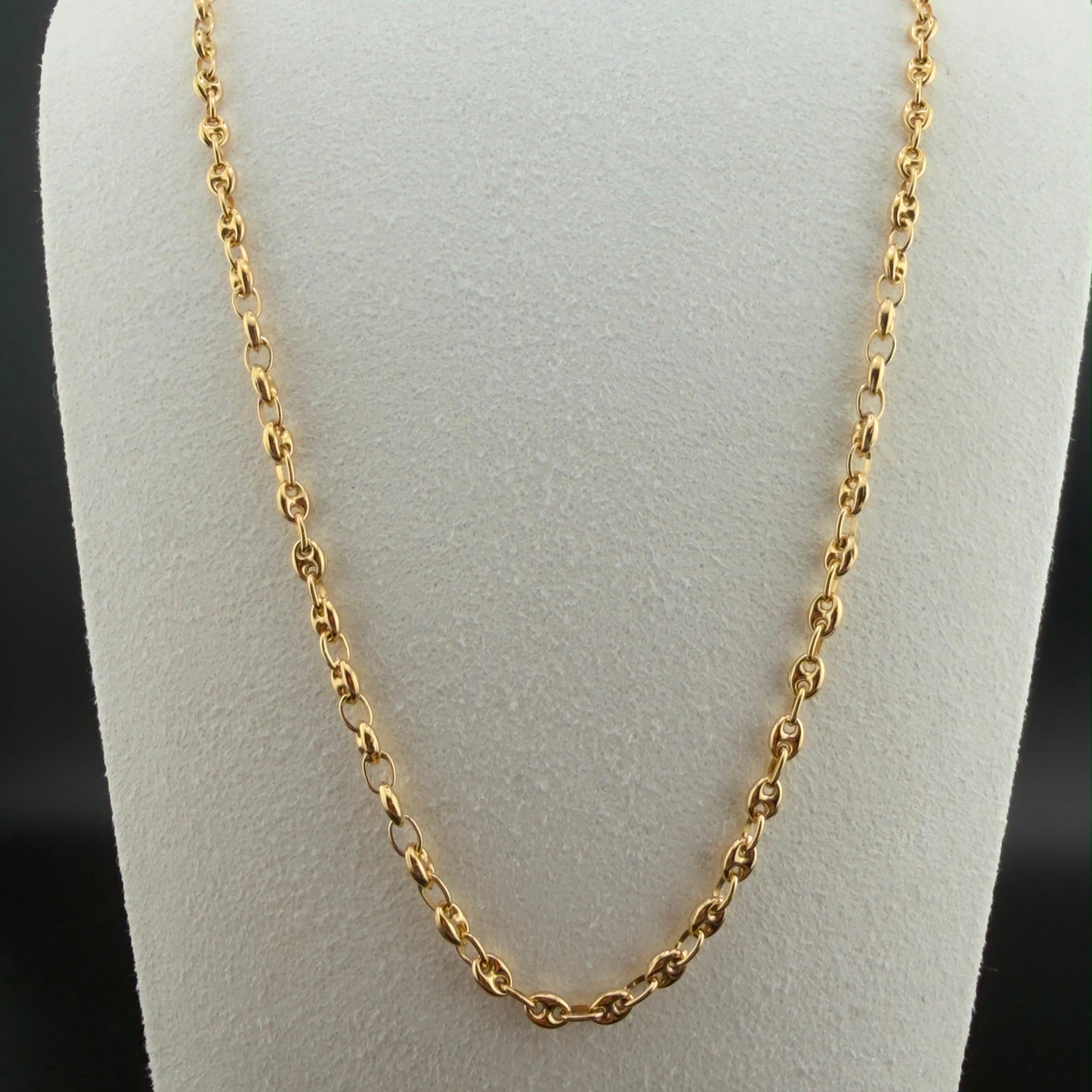 Double-G Chain 18k, 45cm.