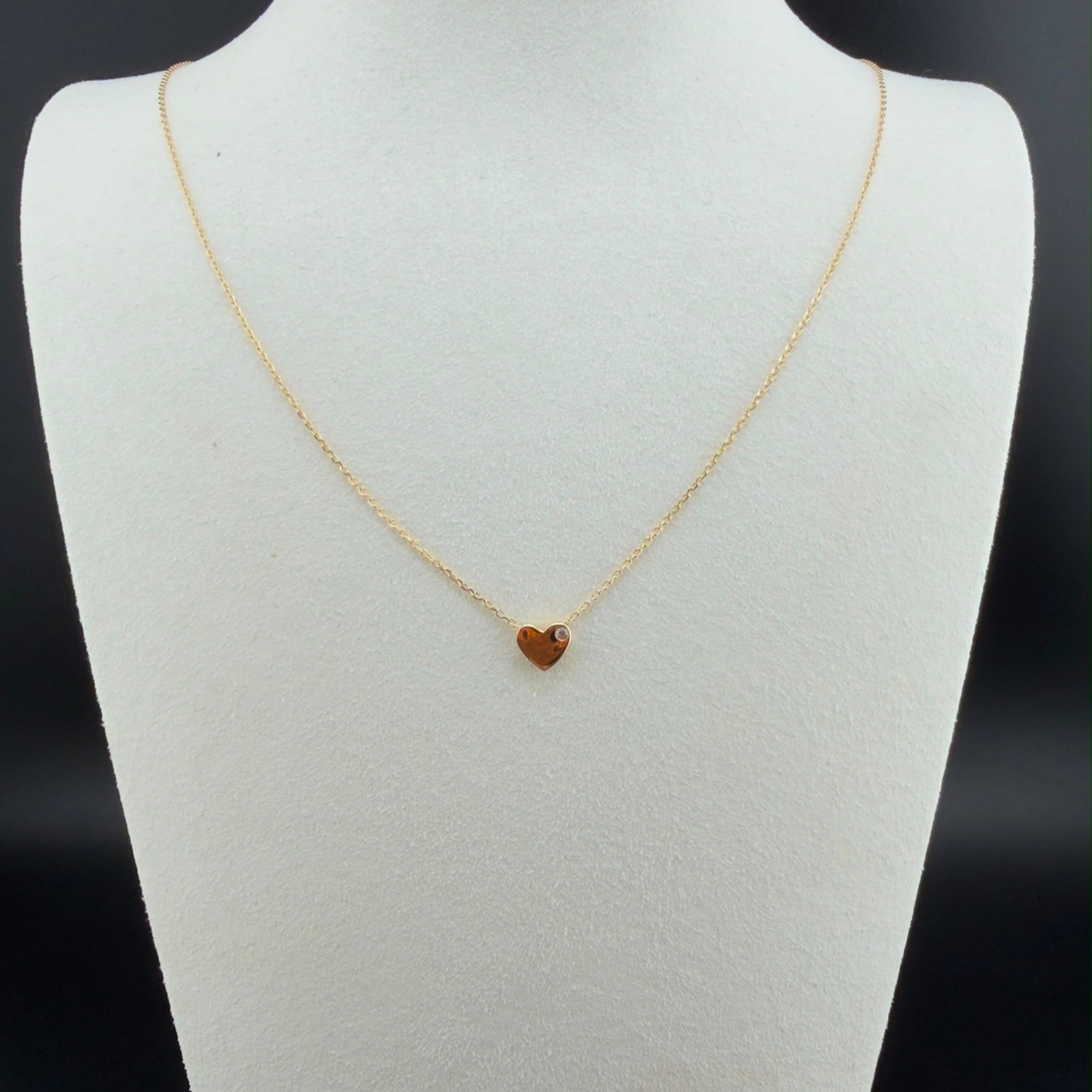 Heart's Thread Chain 18k, 45cm