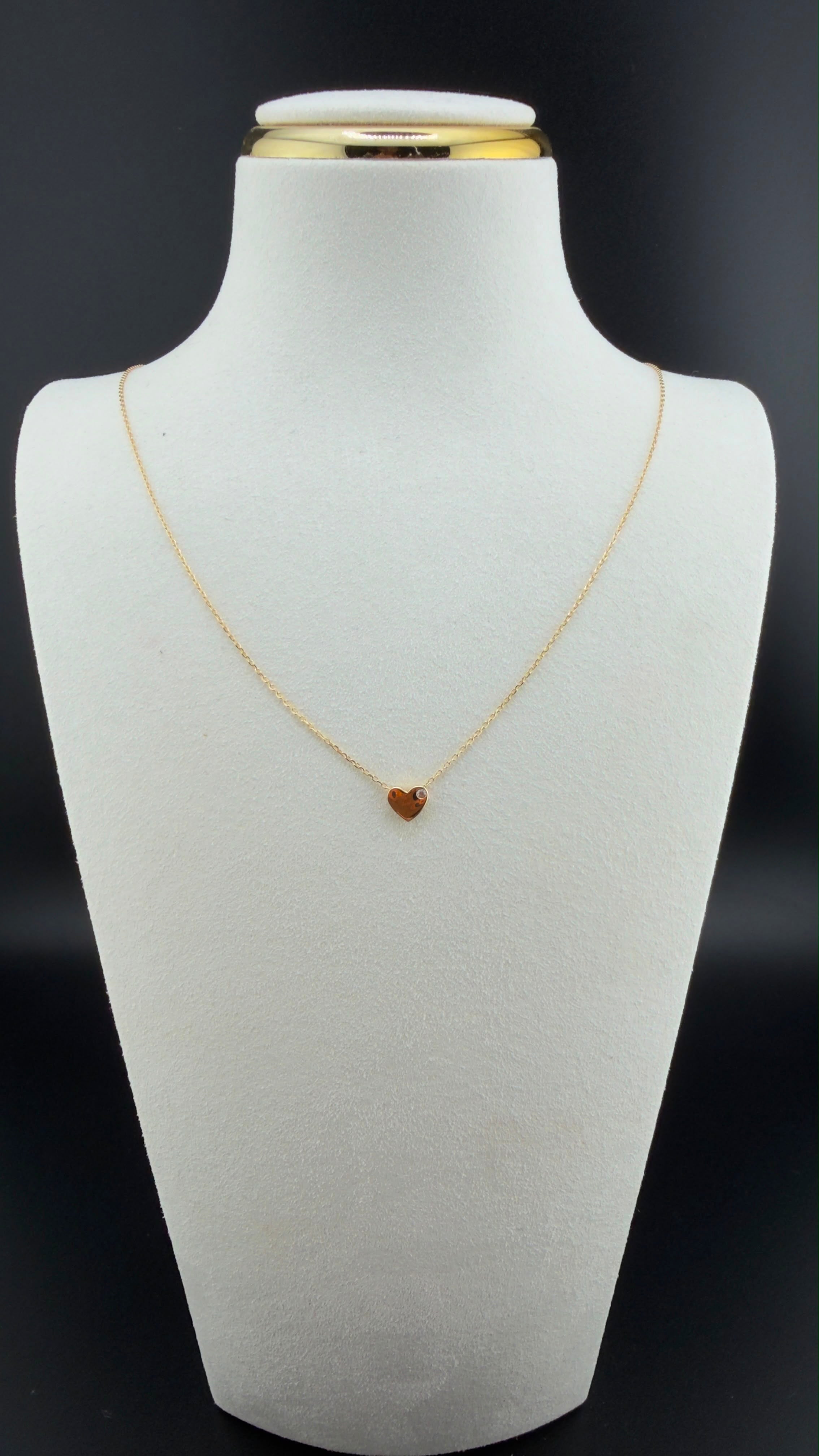 Heart's Thread Chain 18k, 45cm