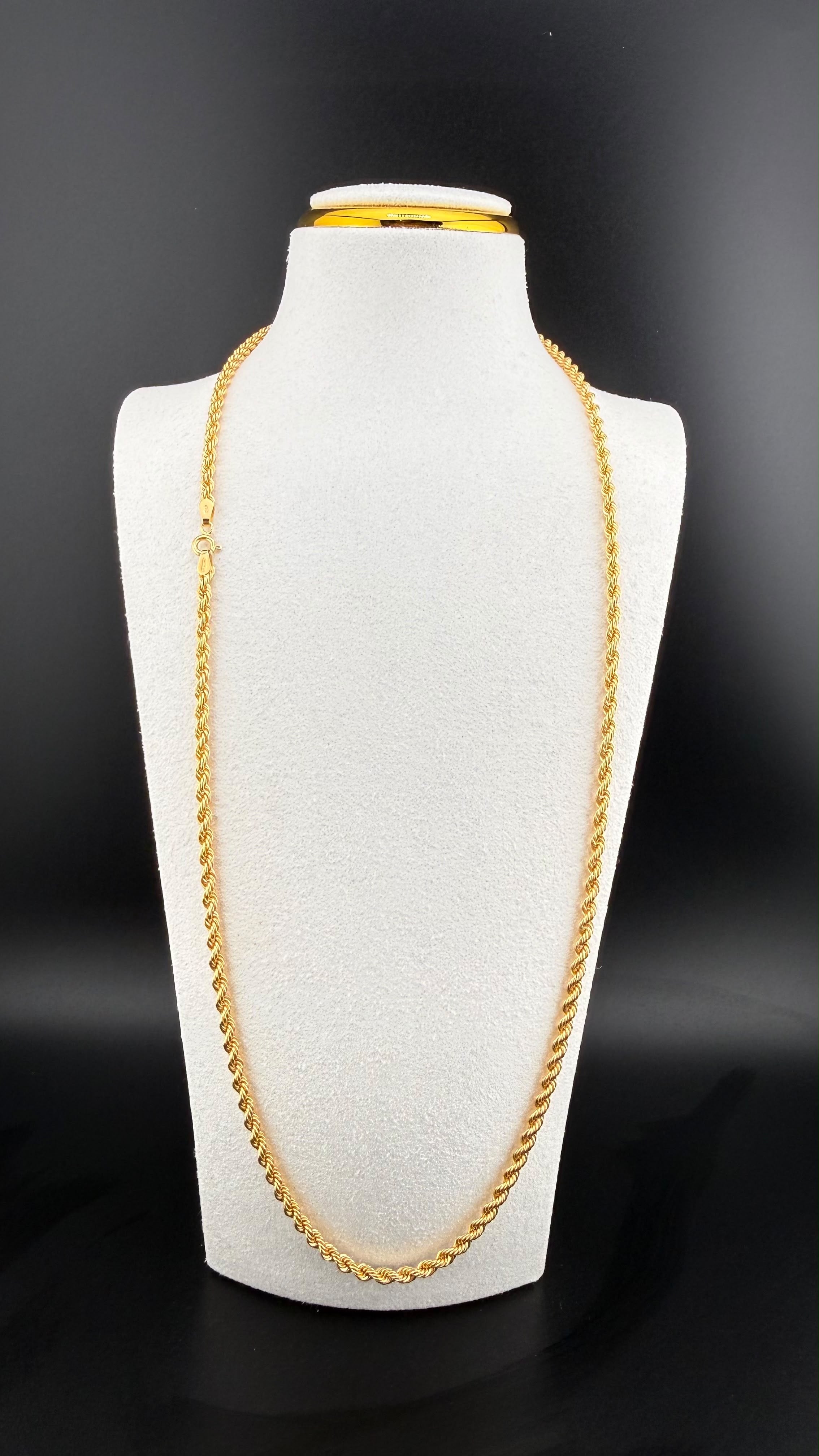 San Francisco Chain 18k, 60cm.