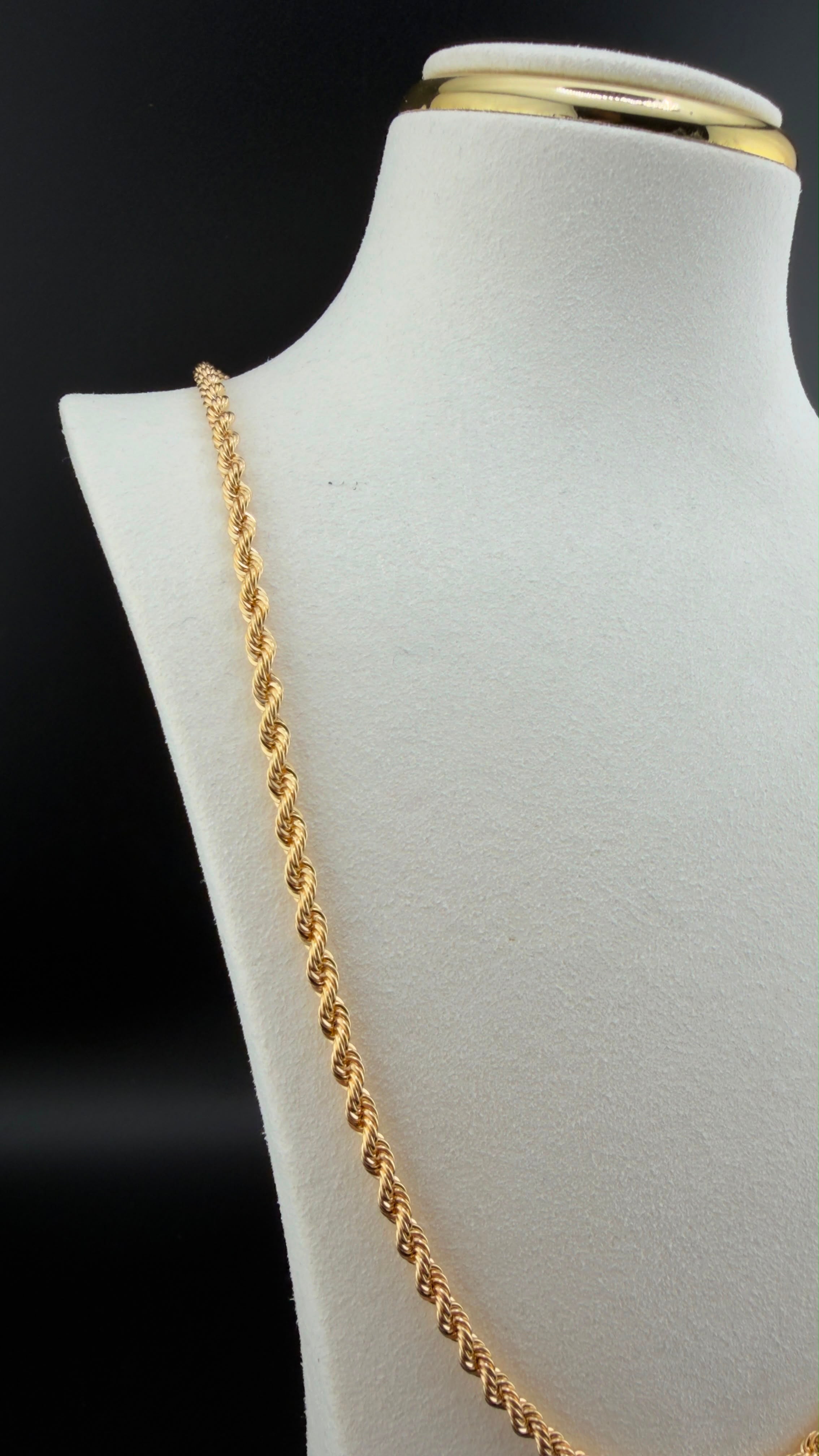 San Francisco Chain 18k, 50cm.