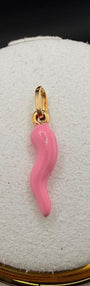 Cornicello Pink Pendant 18k,M.