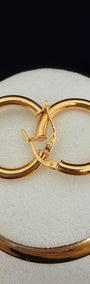 Classic Cylinders Hoop 18k