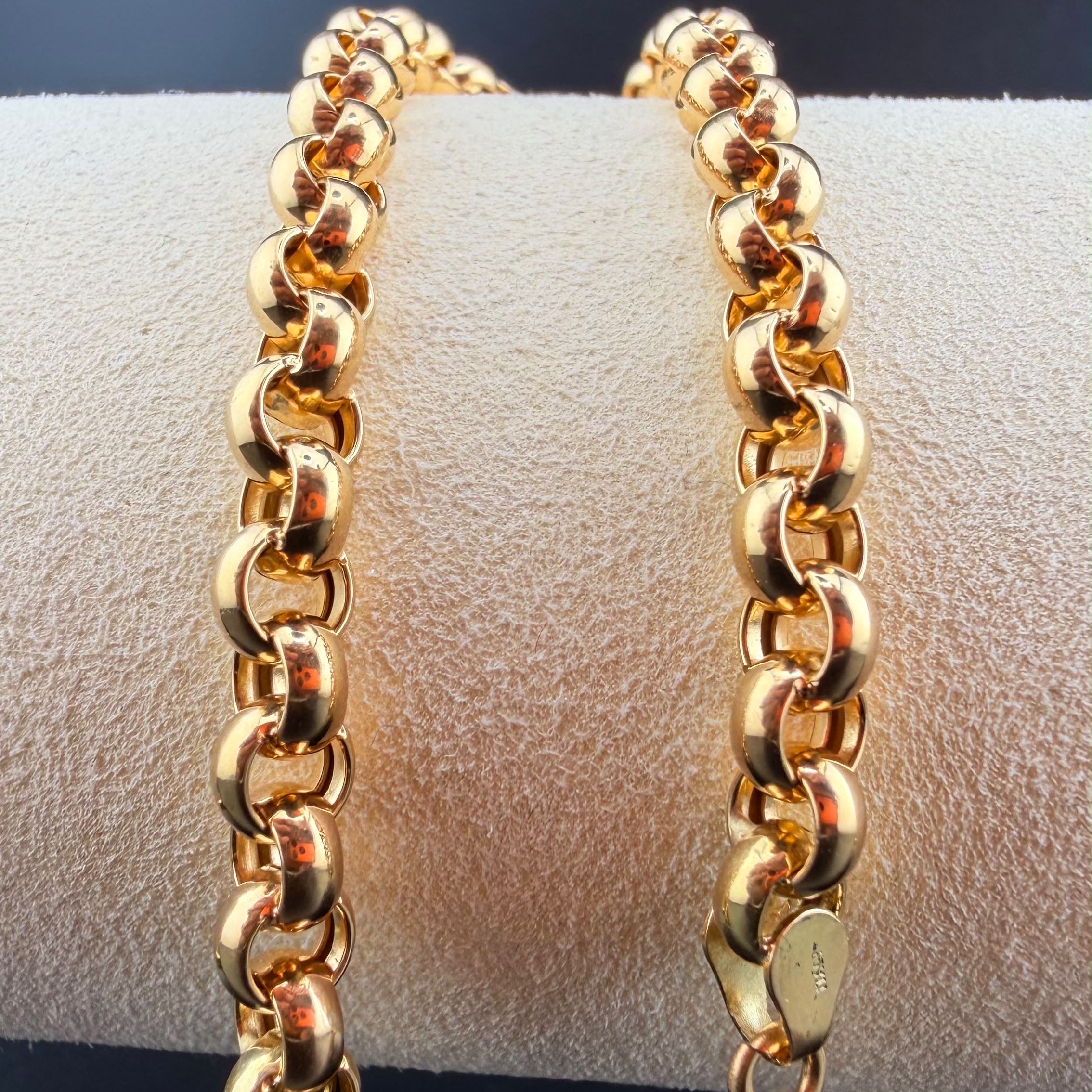 Rolo Link Bracelet 18k, 18cm.