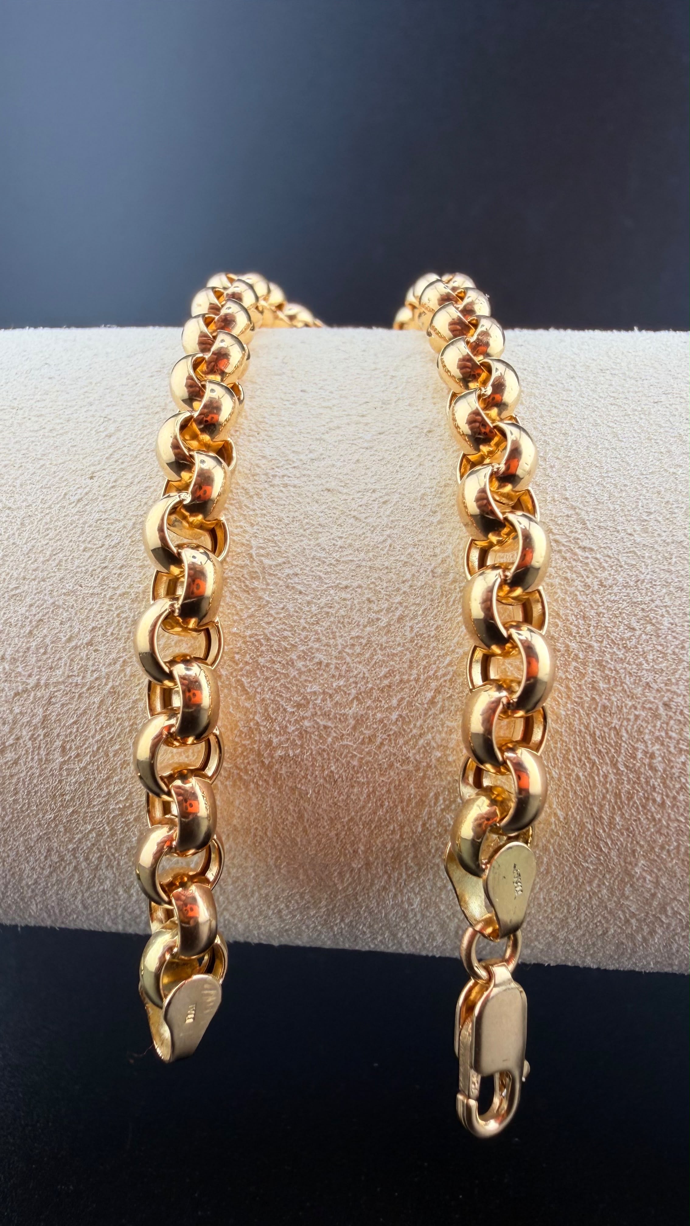 Rolo Link Bracelet 18k, 18cm.