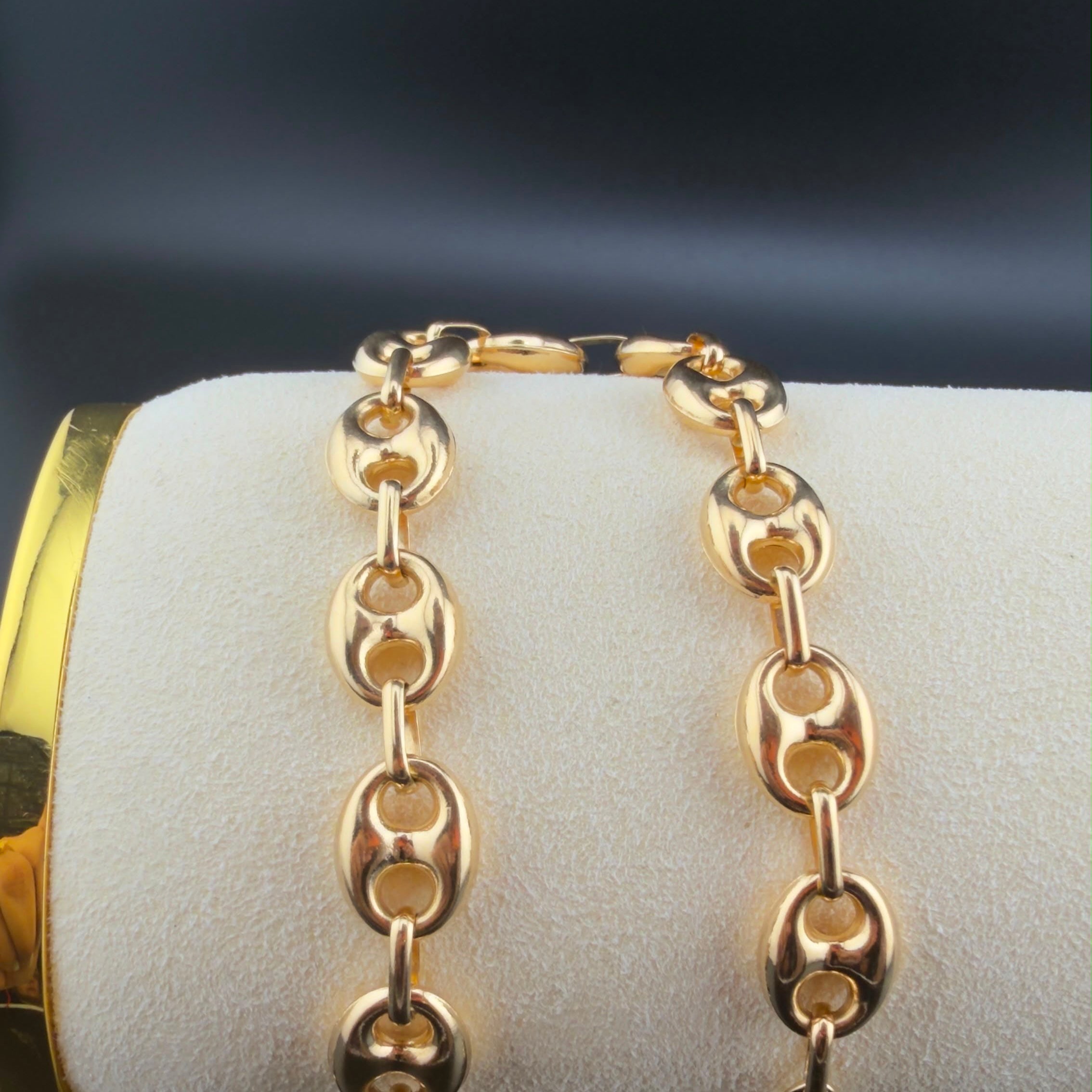Double-G Bracelet 18k, 21cm.