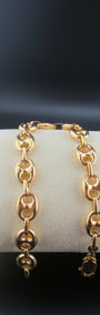 Double-G Bracelet 18k, 21cm.