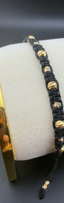 Golden Balls Adjustable Bracelet18k.