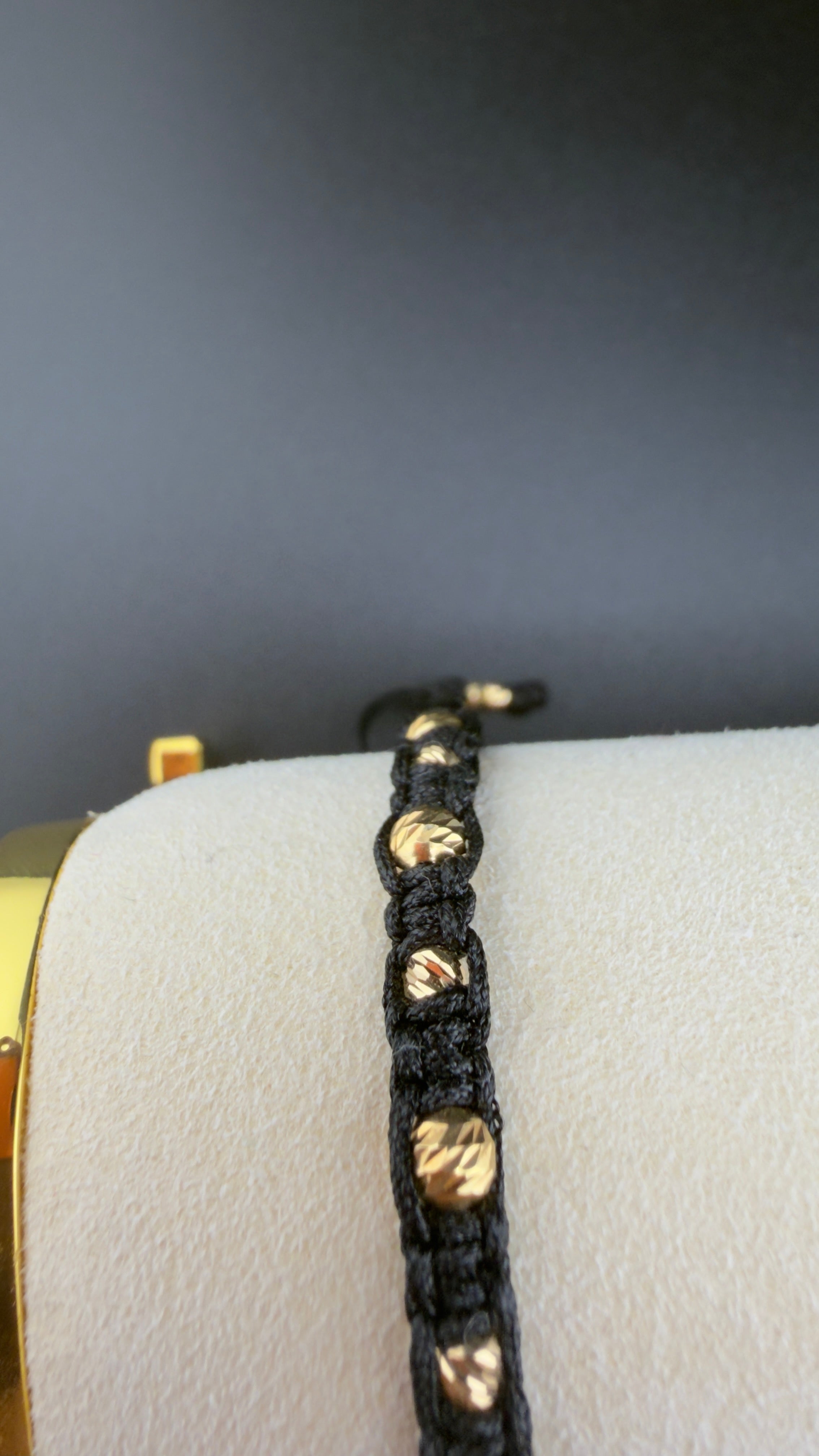 Golden Balls Adjustable Bracelet18k.