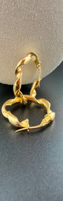 Spirals Hoop 18k.