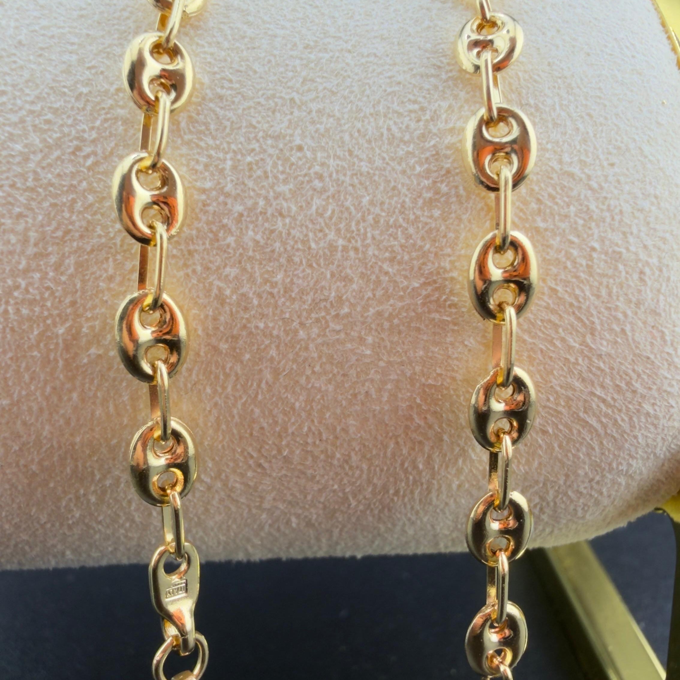 Double-G Bracelet 18k, 21cm.