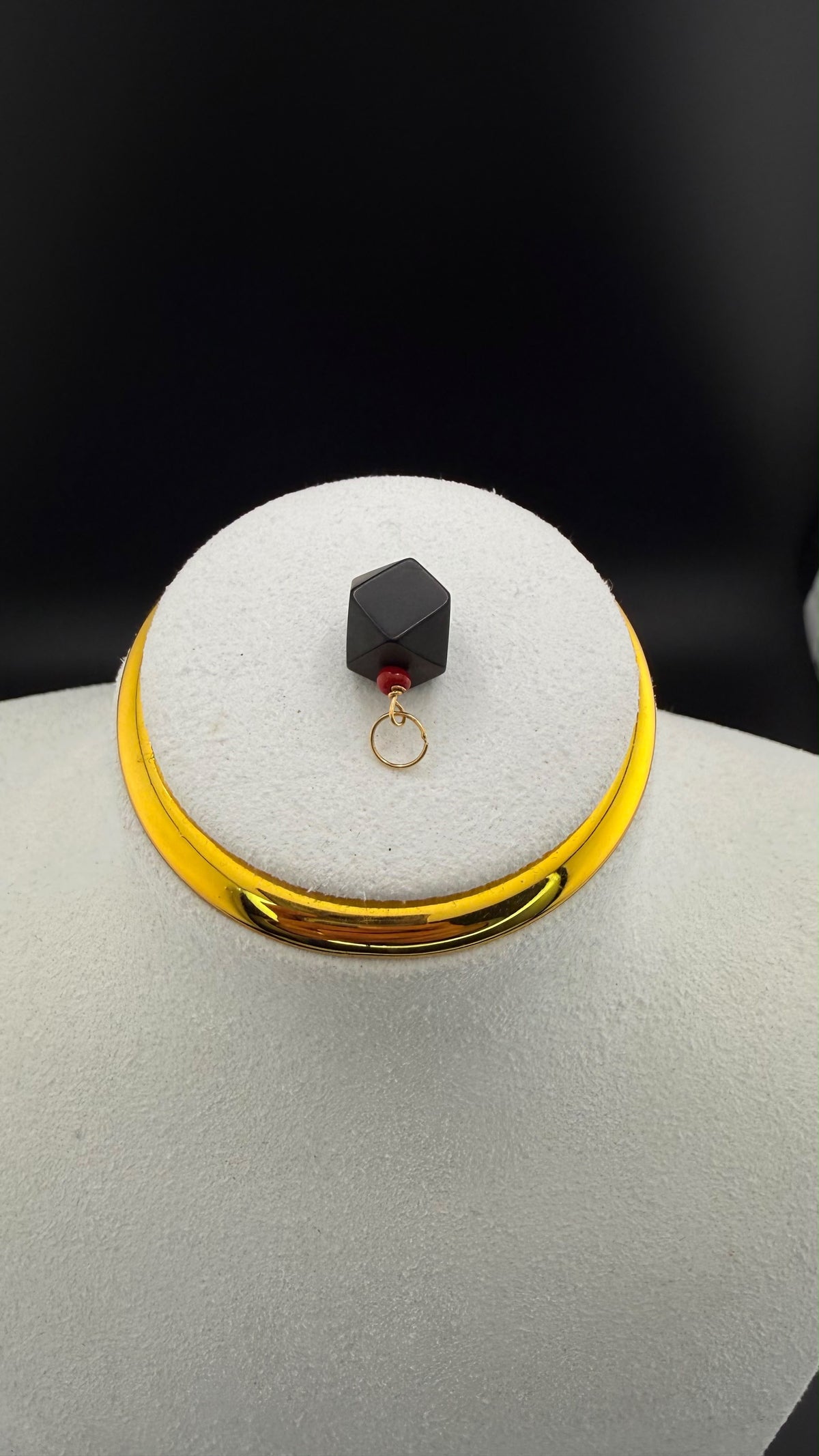 Protective Amulet (azabache) Pendant 18k.