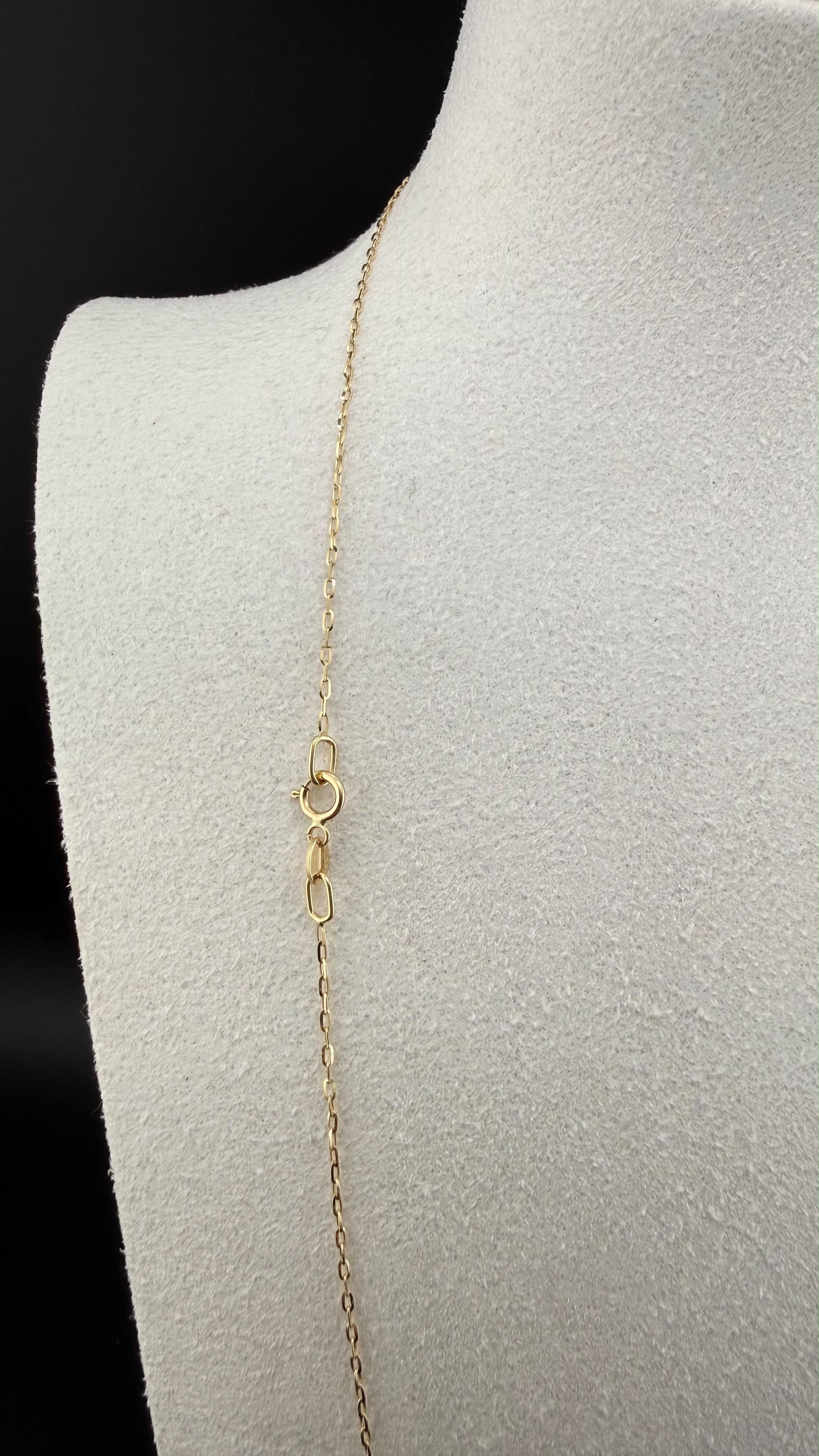 Fine Cable Chain 18k,50cm.