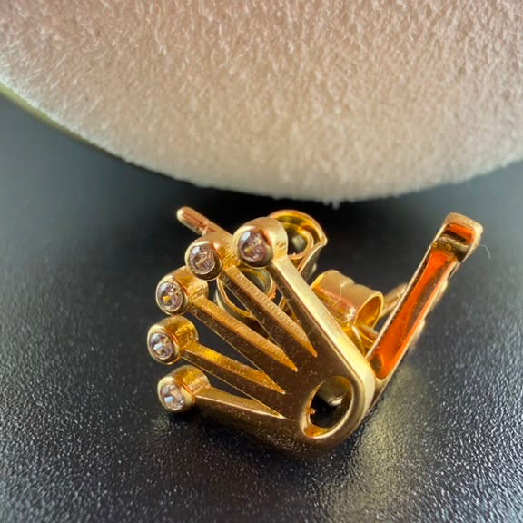 Double-R Earring 18k.
