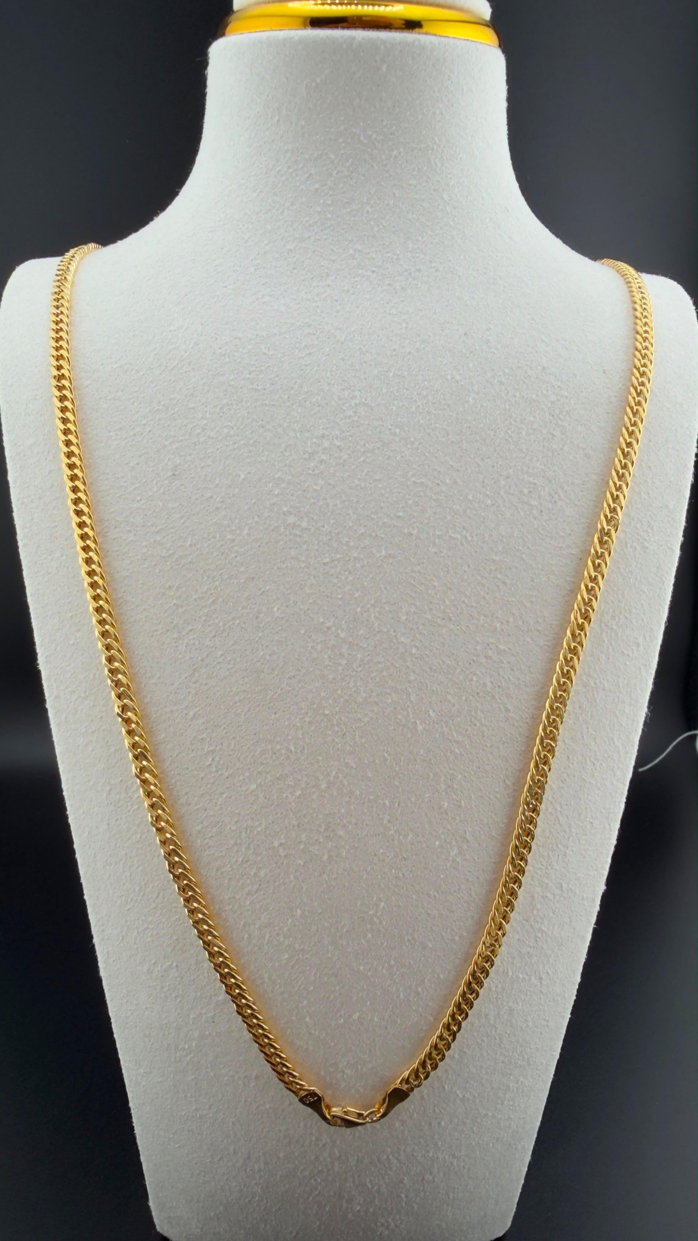 Cubalink Premium Chain 18k, 60cm.