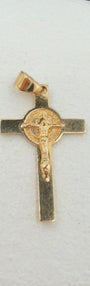Jesus Crucifix Pendant 18k.