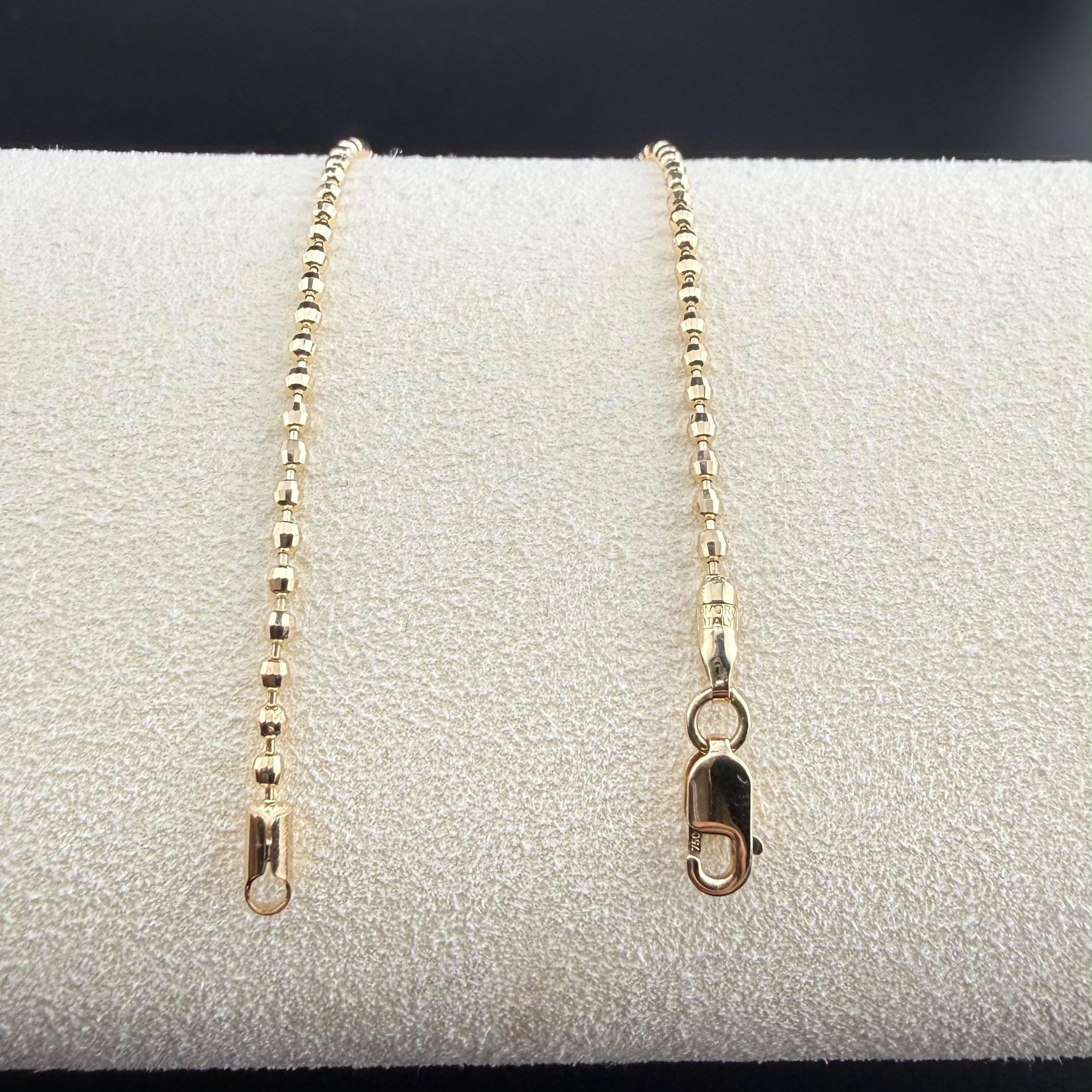 Military Link Bracelet 18k,18cm.