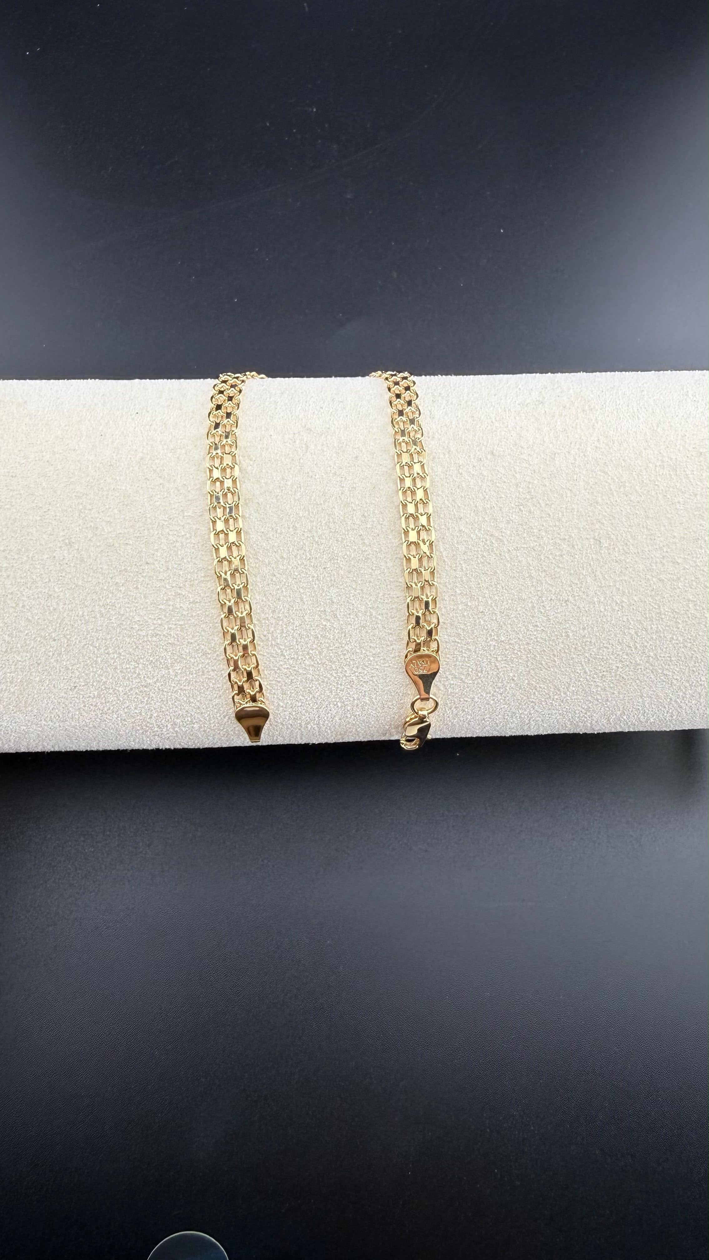 Bismarck Bracelet 18k,21cm.