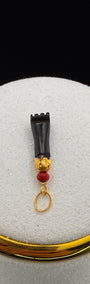 Protective Amulet (azabache) Pendant 18k.