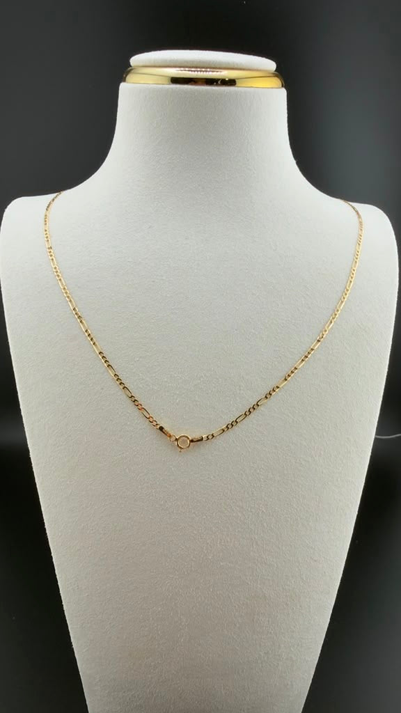 Three-in-One Chain 18k, 45cm.