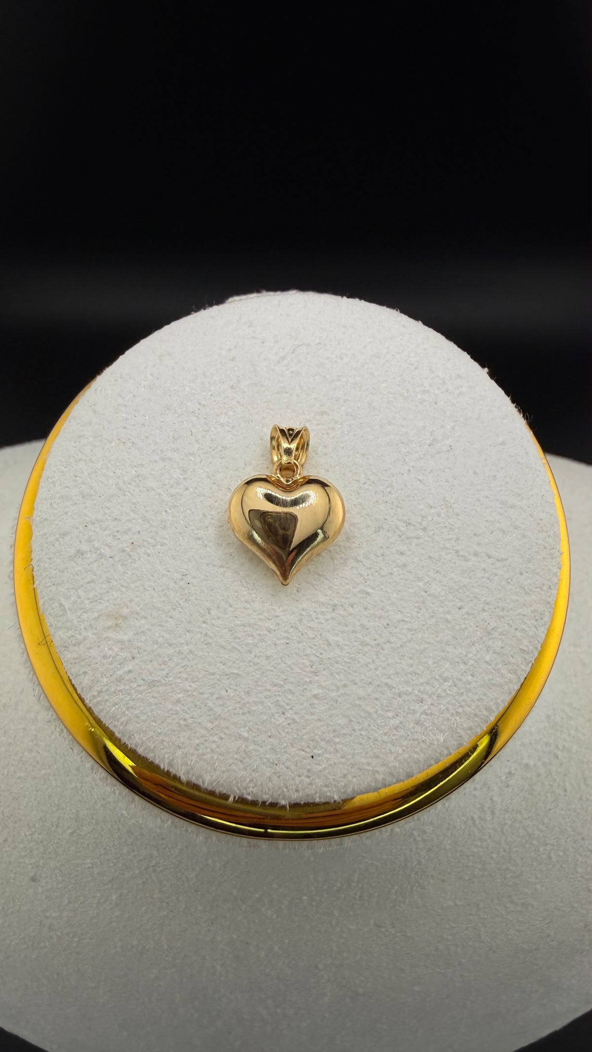 Golden Heart Pendant 18k.