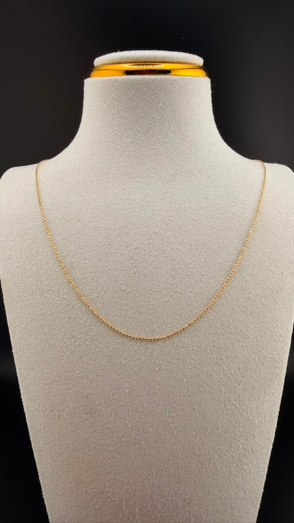 Military Chain 18k,40cm.