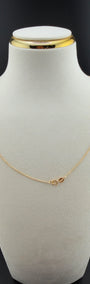 Mini Military Chain 18k, 40cm.