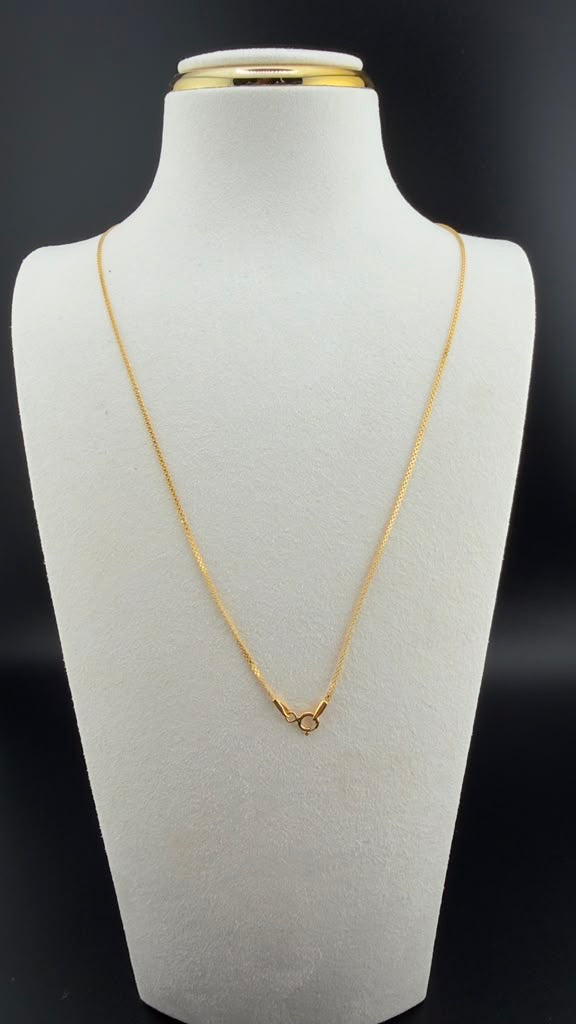 Bismarck Flat Chain 18k, 50cm.