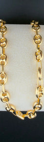 Double-G Bracelet 18k, 21cm.