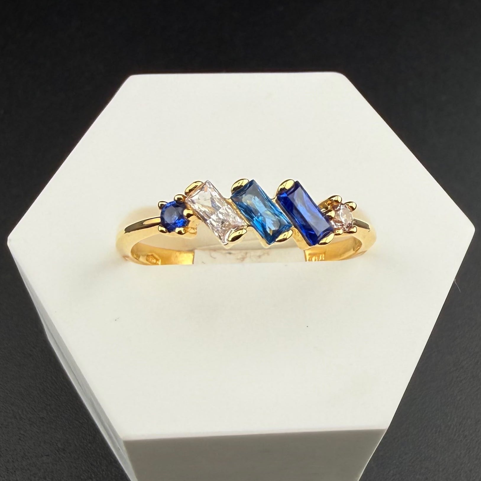 Real Ocean Ring 18k #6,5