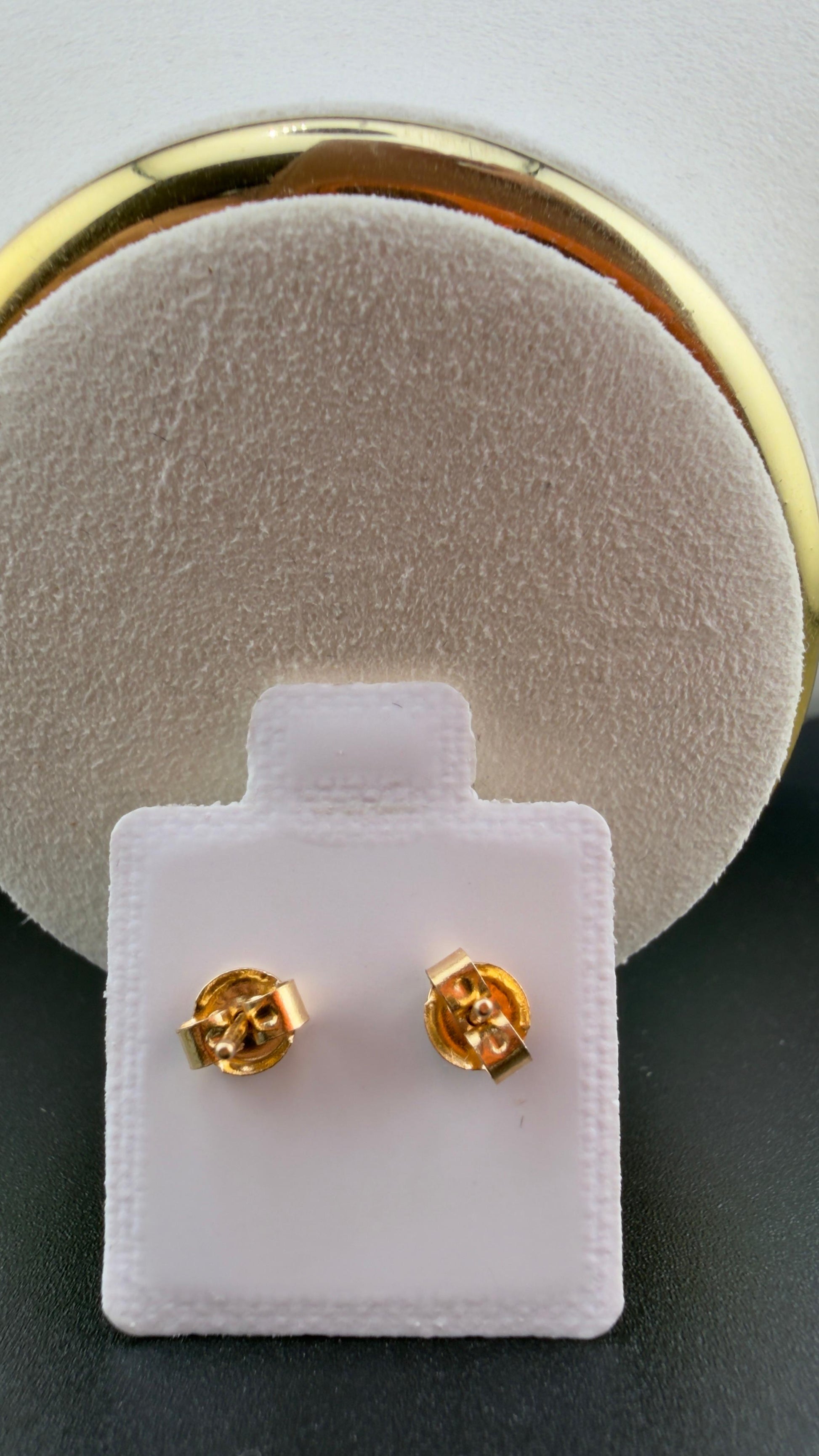 Double-C Earring 18k.