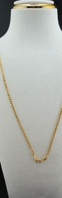 Cubalink Flat Chain 18k, 50cm.