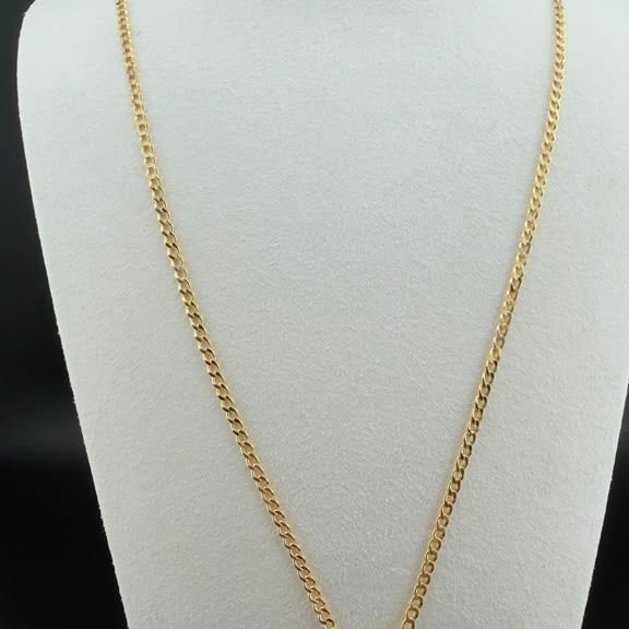 Cubalink Flat Chain 18k, 50cm.