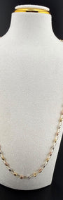 Double-G 3 Colors Chain 18k, 60cm.