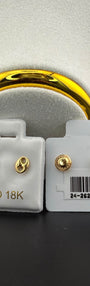 Double-G Earrings 18k.