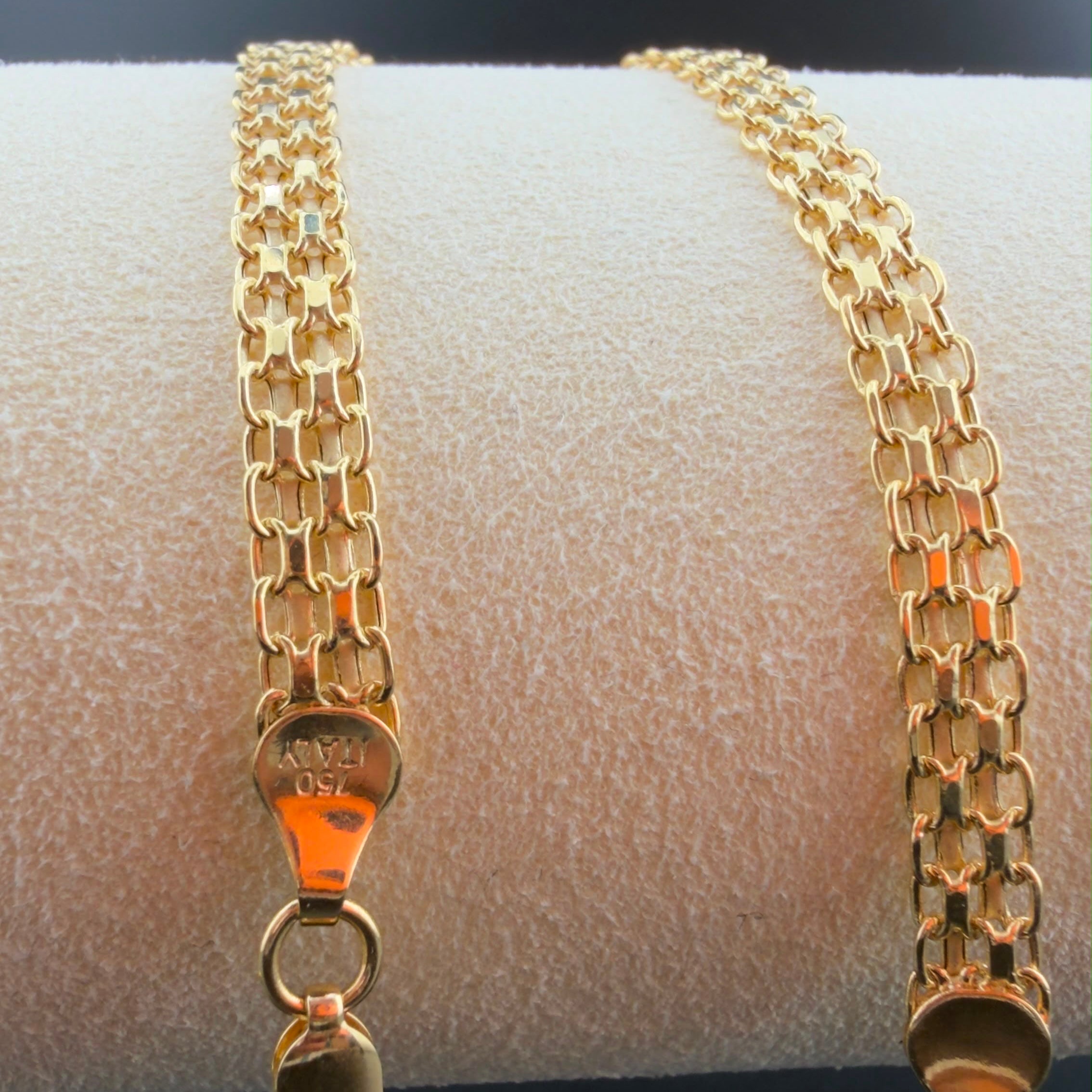 Bismarck Bracelet 18k,18cm.