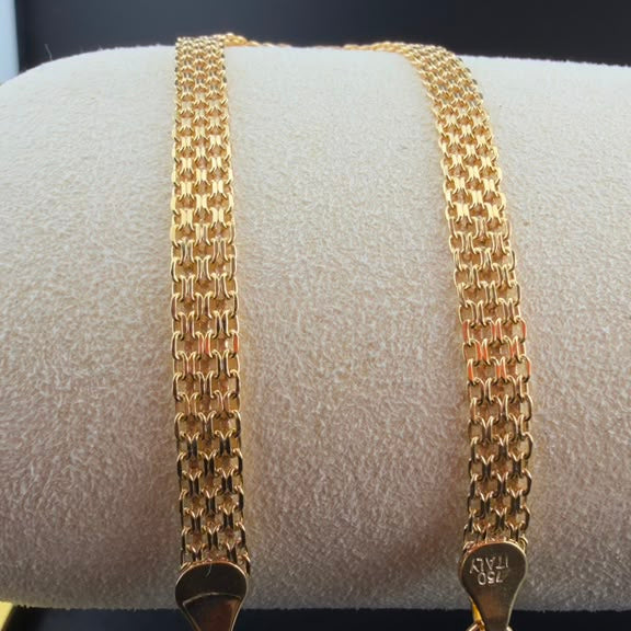 Bismarck Bracelet 18k, 18cm.