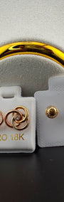 Eternal Knot Earrings 18k.