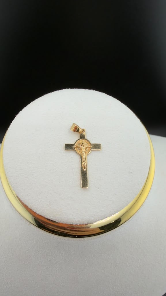 Jesus Crucifix Pendant 18k.