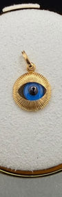 Iris's Eye Pendant 18k.