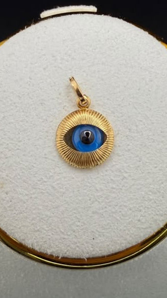 Iris's Eye Pendant 18k.