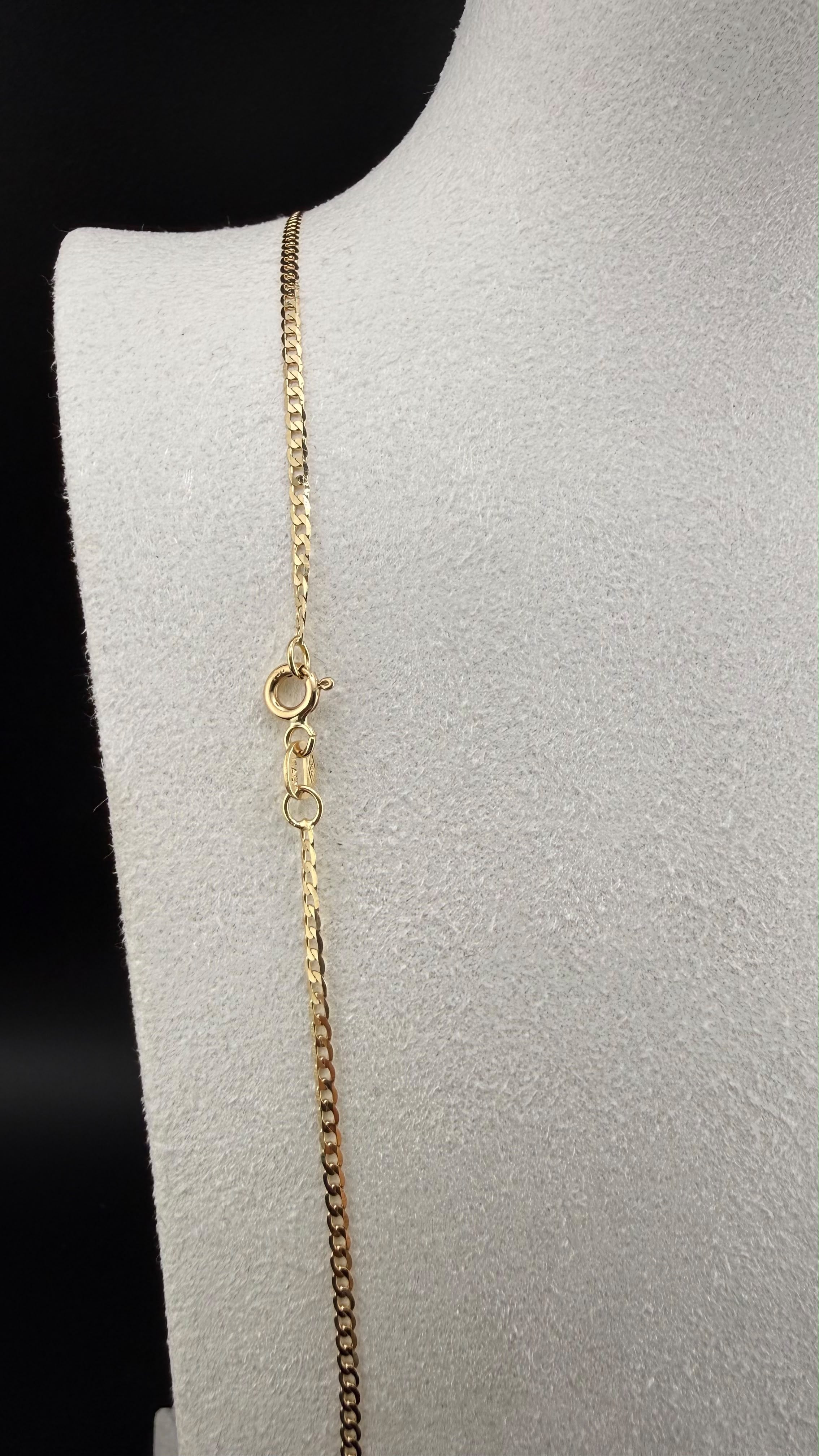 Cubalink Thin Chain 18k,60cm.