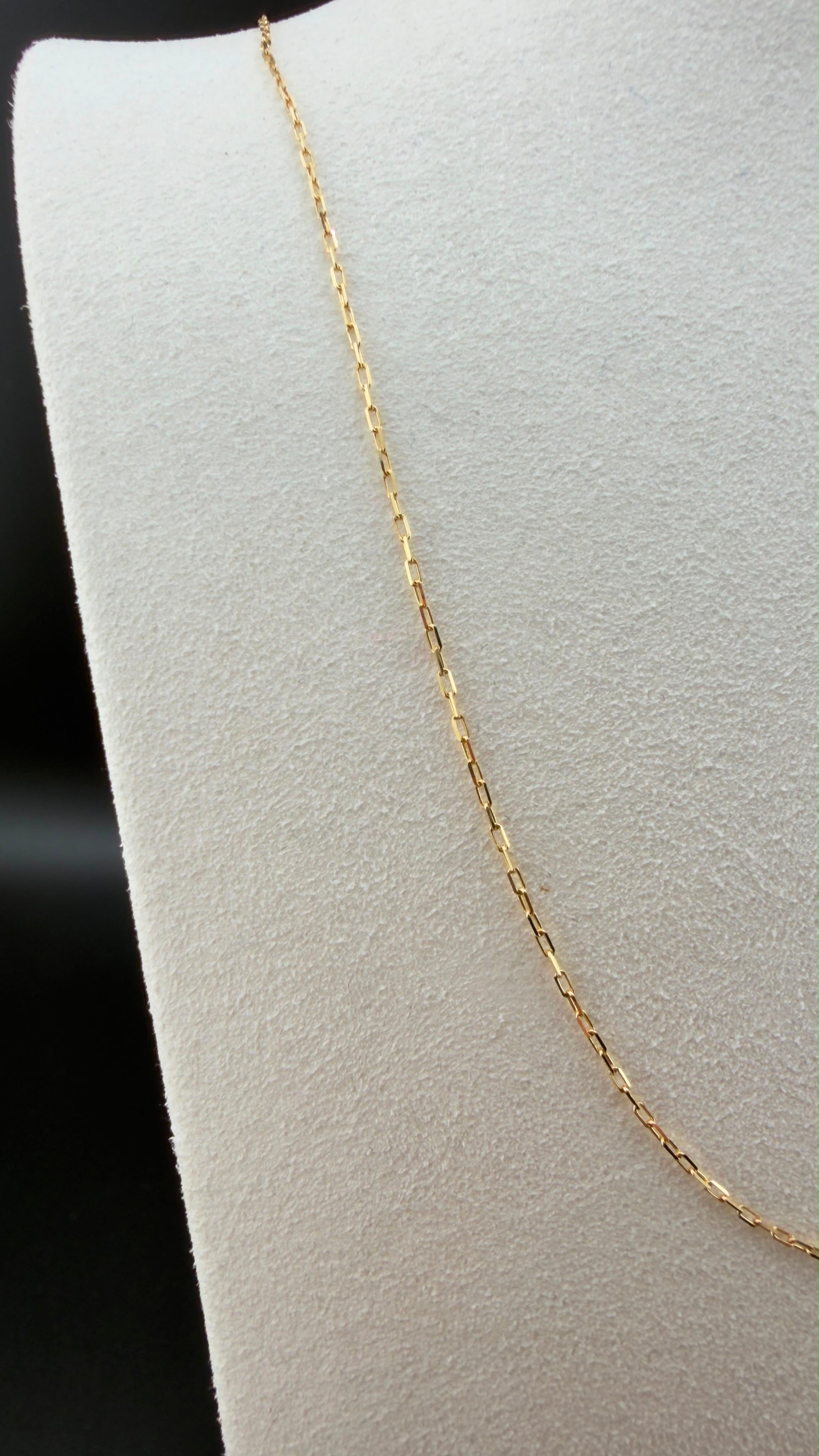 Paperclip Chain 18k, 45cm.