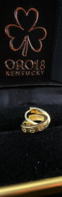 Double-C Hoops 18k
