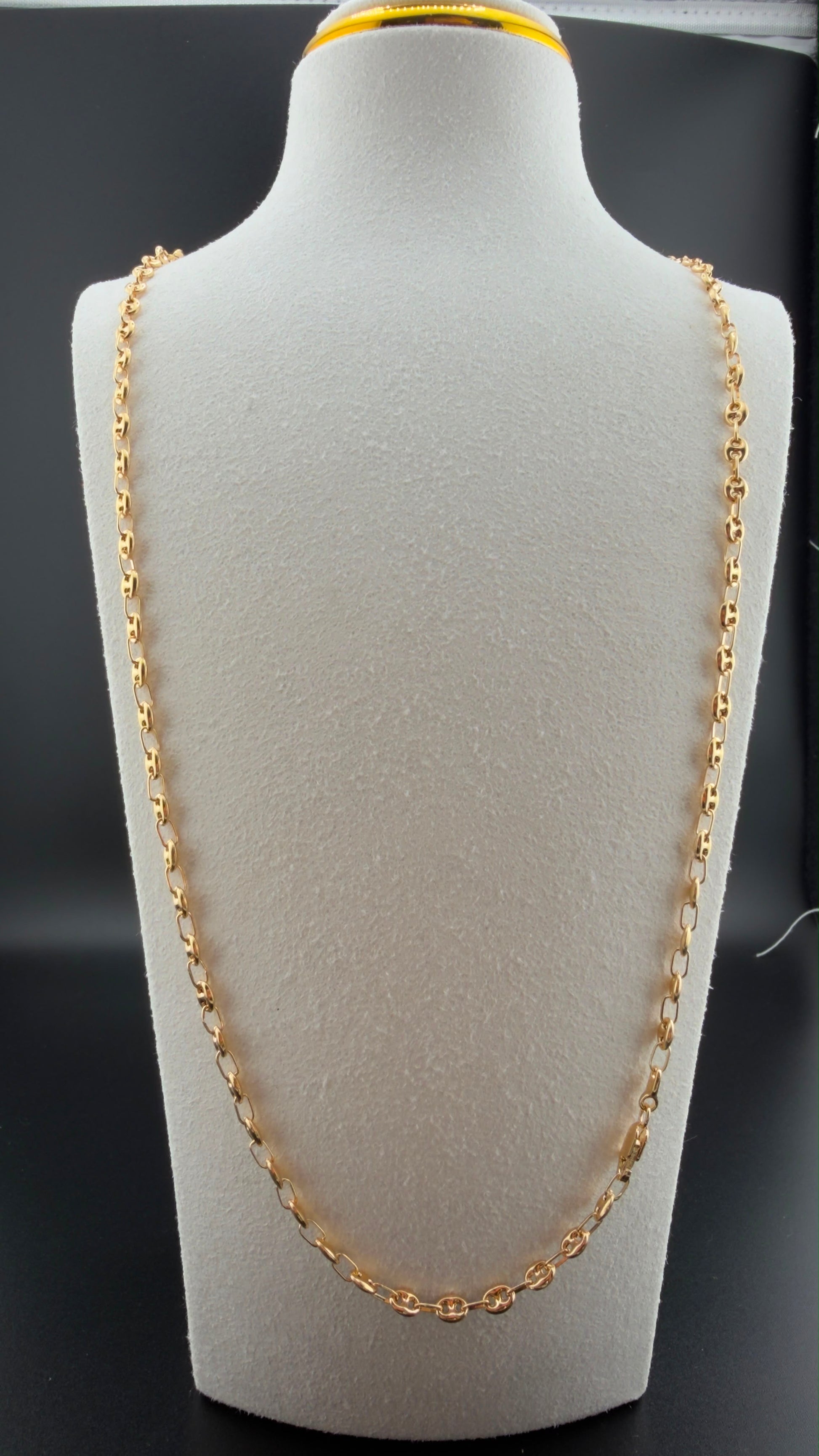 Double-G Chain 18k,60cm.