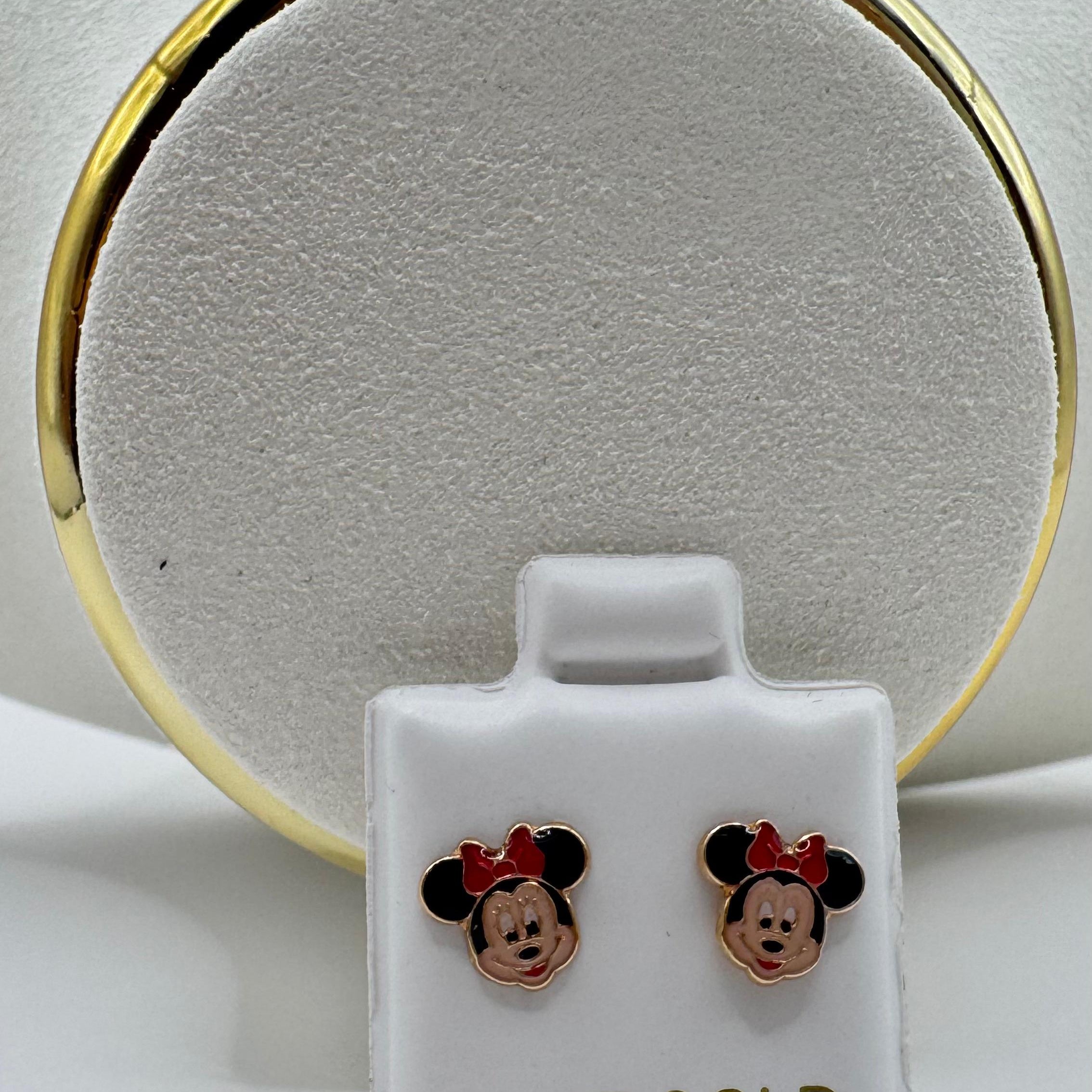 Minnie  Earrings 18k