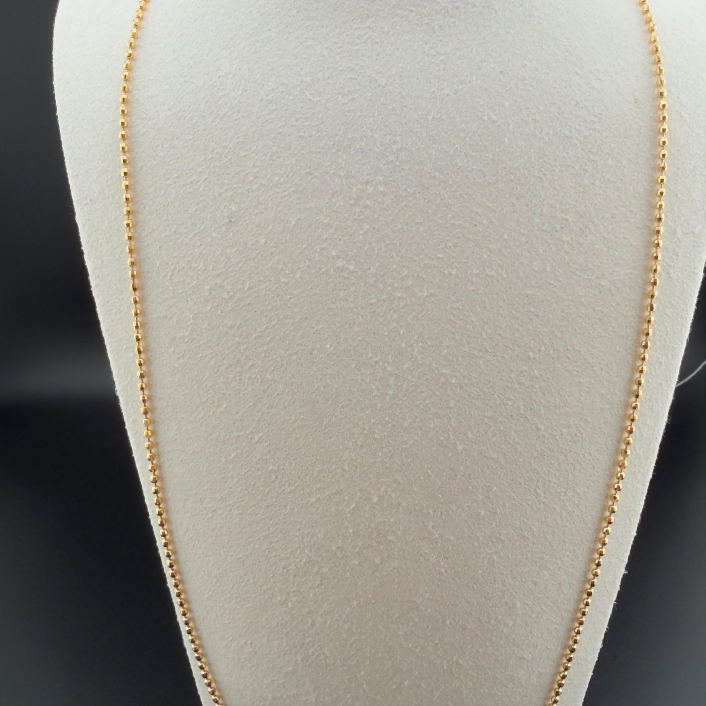 Military Classic Chain 18k, 60cm.