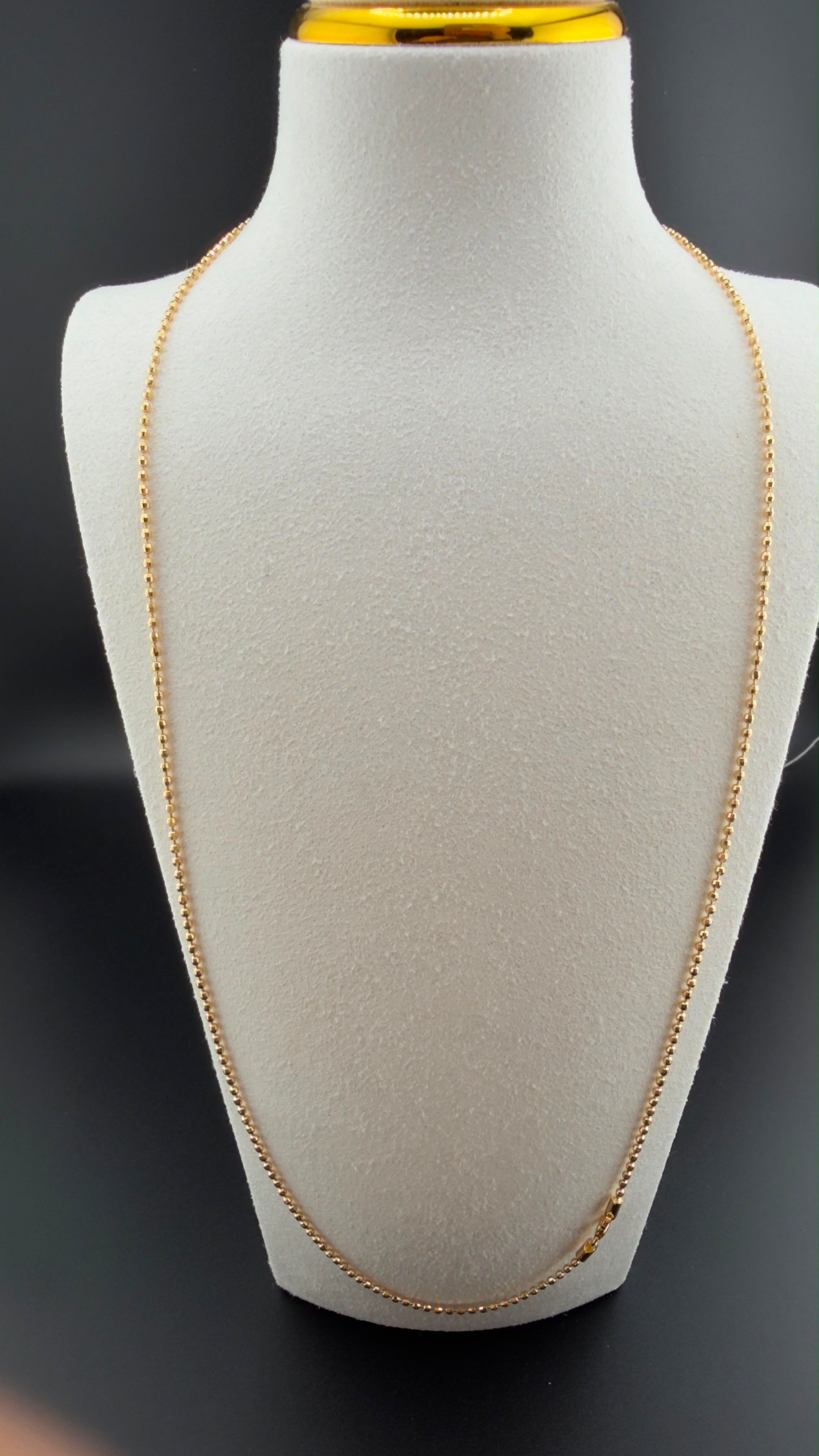 Military Classic Chain 18k, 60cm.