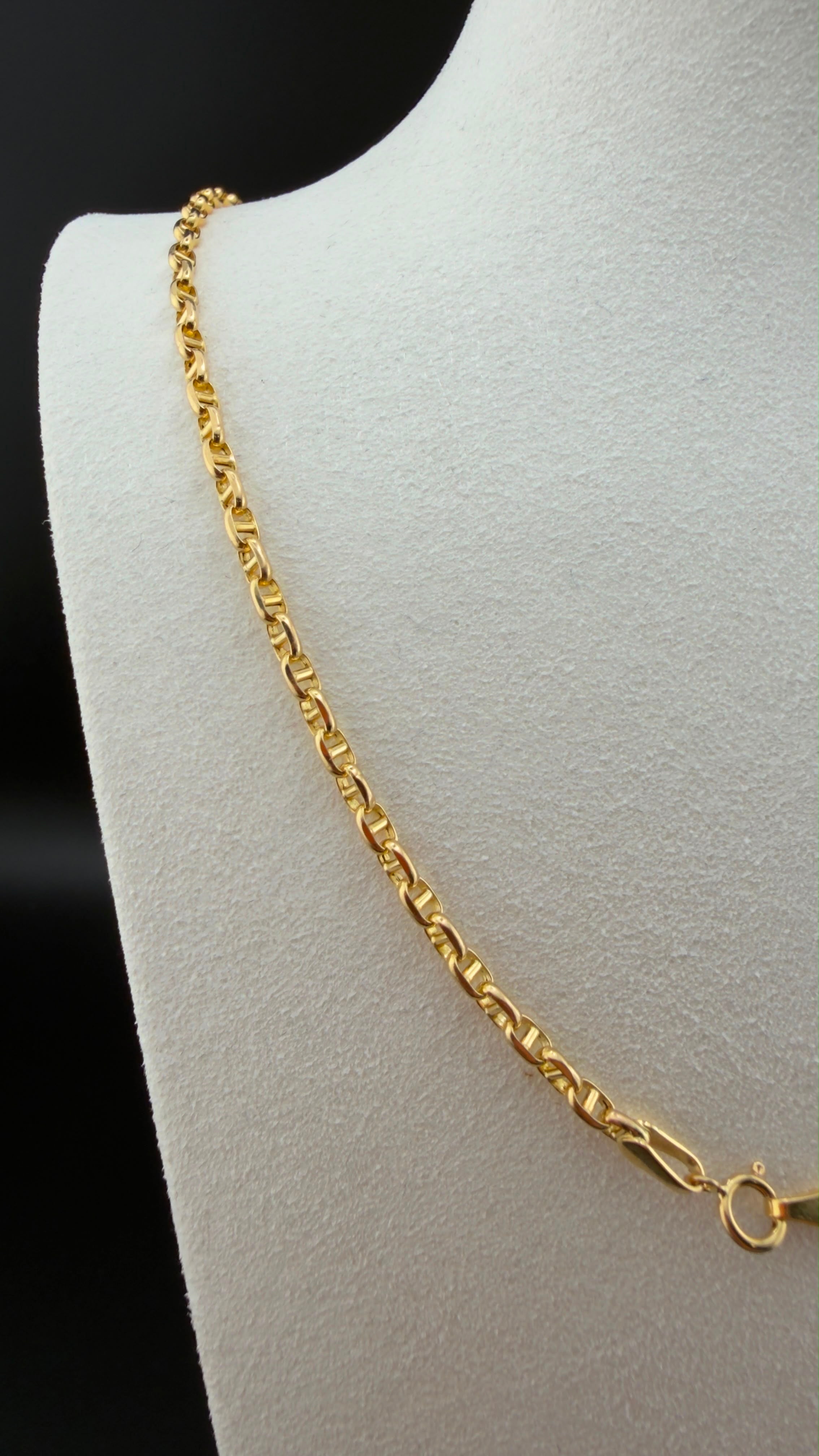 Mini Sailor Chain 18k, 45cm.